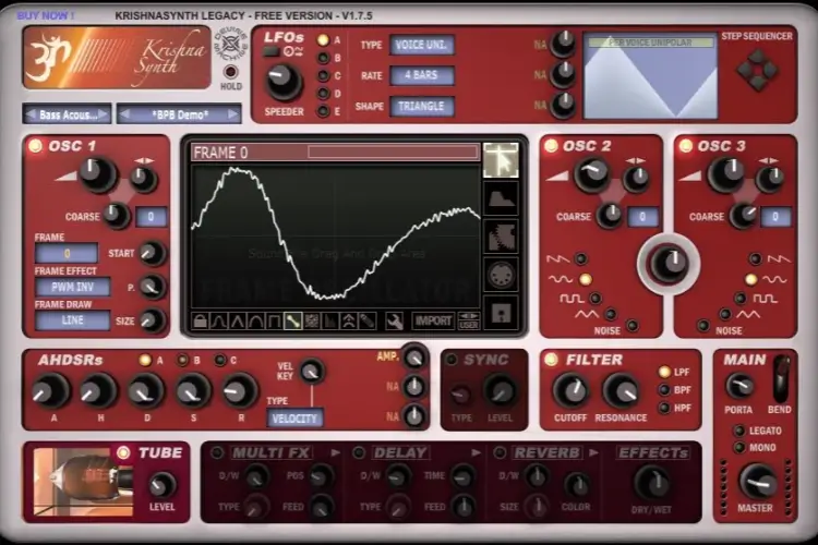 合成器-FKFX Krishna Synth Legacy-Win 1.9.1