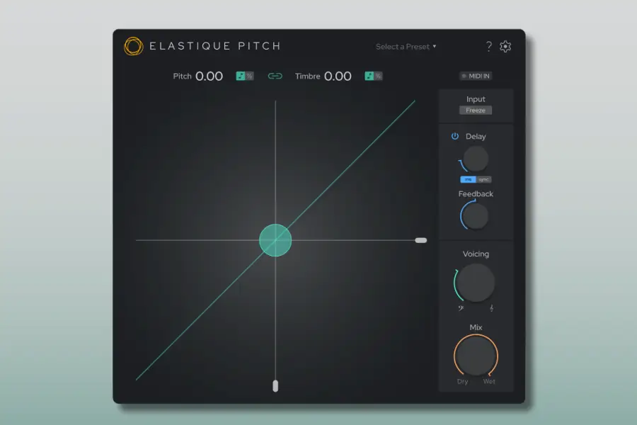 移调变调插件-zplane Elastique Pitch 2-Mac 2.5.0