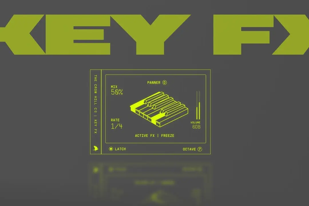 MIDI控制效果插件-The Crow Hill Company Key FX-Win 1.0.6