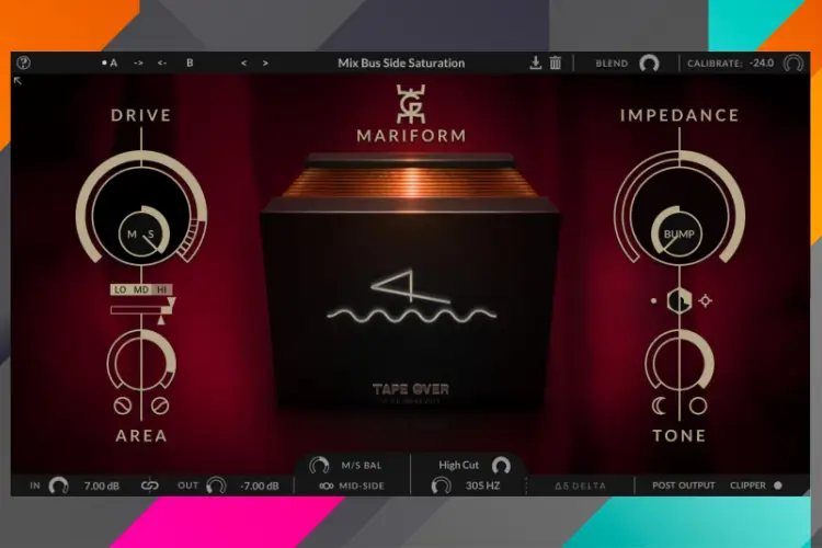 饱和失真-Wavegrove Mariform-Win 1.0.3