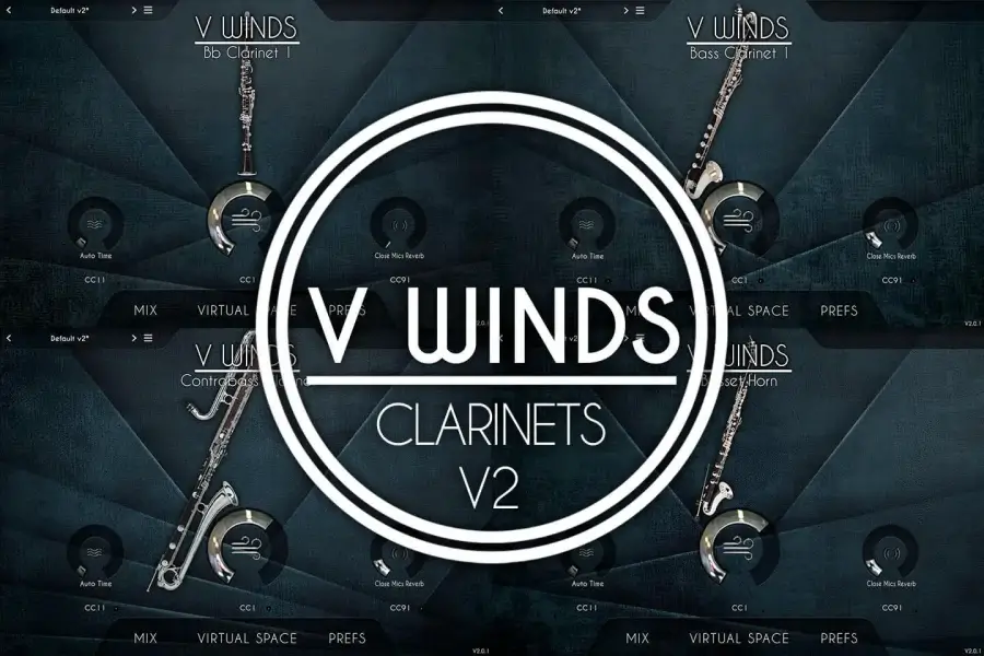 单簧管-UVI Soundbank Acousticsamples VWinds Clarinets 2.0