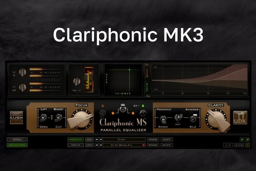并行高频均衡器-Kush Audio Clariphonic MK3-Win 1.0.0