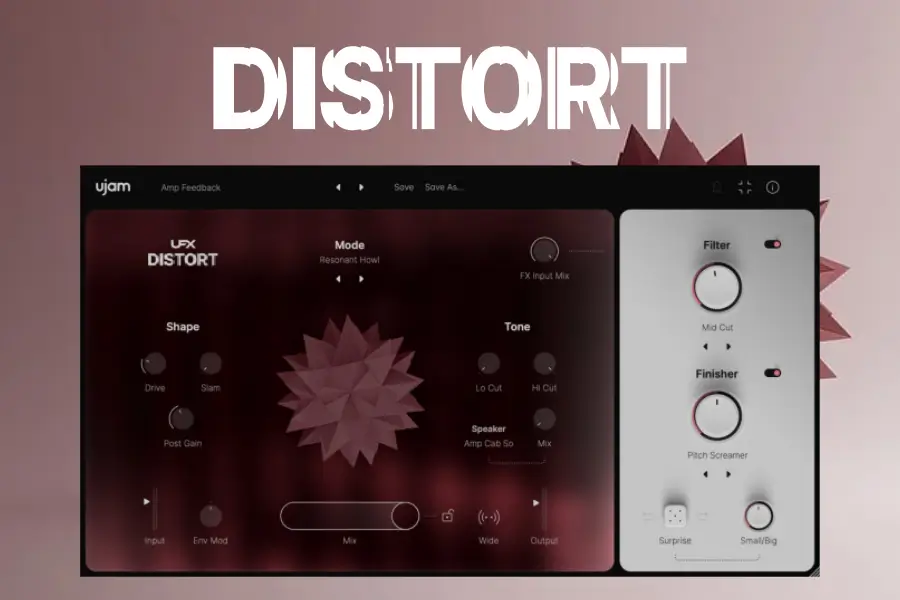 失真塑形器-uJAM UFX-DISTORT-Win 1.0.0