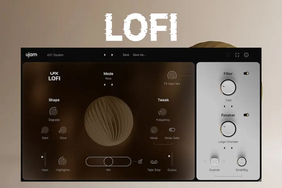 低保真效果器-uJAM UFX-LOFI-Win 1.0.0