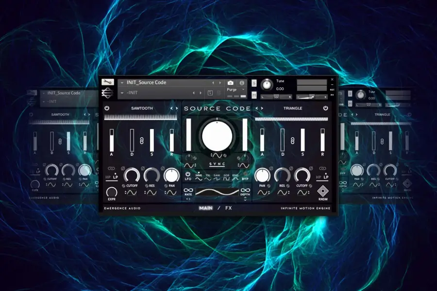 模拟振荡器-Emergence Audio Source Code KONTAKT 2.0
