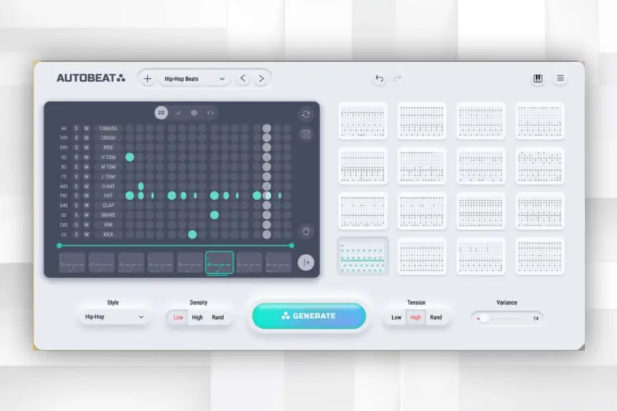 智能鼓组节奏生成-Axart Labs AutoBeat 2-Win 2.2.0