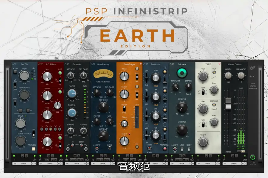 通道条-PSPaudioware PSP InfiniStrip-Win 1.4.1