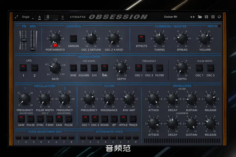 合成器-Synapse Audio Obsession-Win 1.2.4