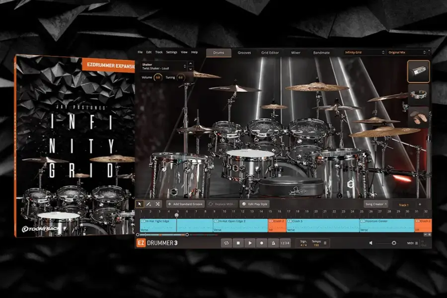 金属鼓-Toontrack Infinity Grid EZX