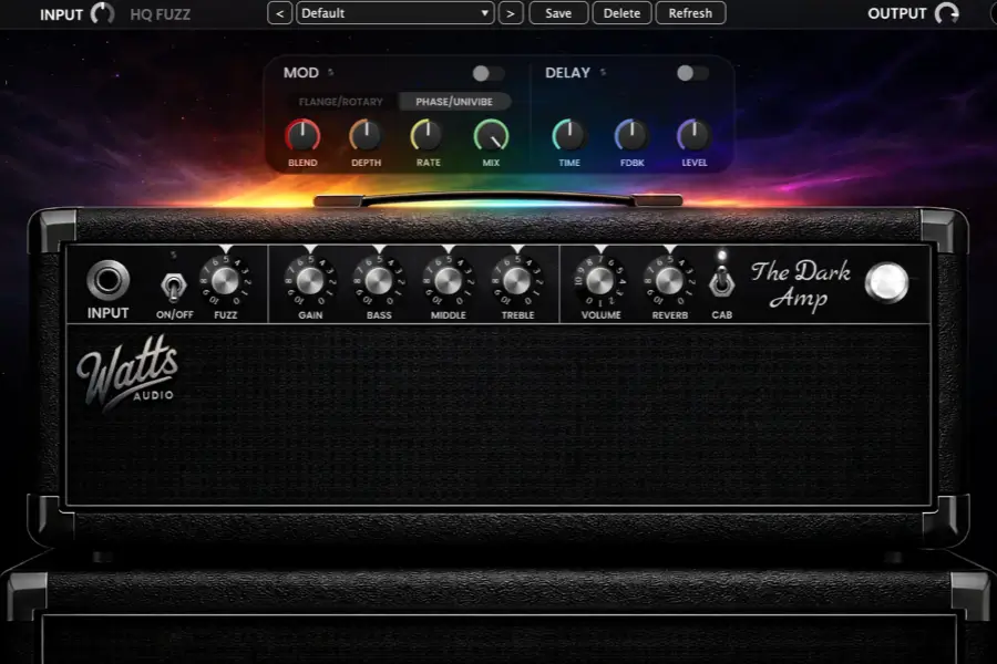 吉他效果器-Watts Audio The Dark Amp-Win 1.0.0