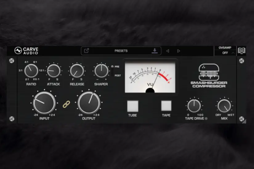 动态处理-Carve Audio Smashburger Compressor-Mac 1.0.7