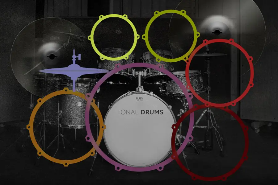 可调音高架子鼓-Soniccouture Tonal Drums KONTAKT 1.0.1