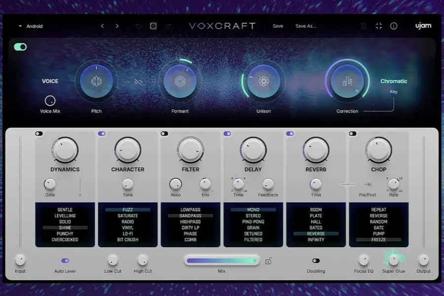 人声效果器-uJAM VOXCRAFT-Mac 1.0.0