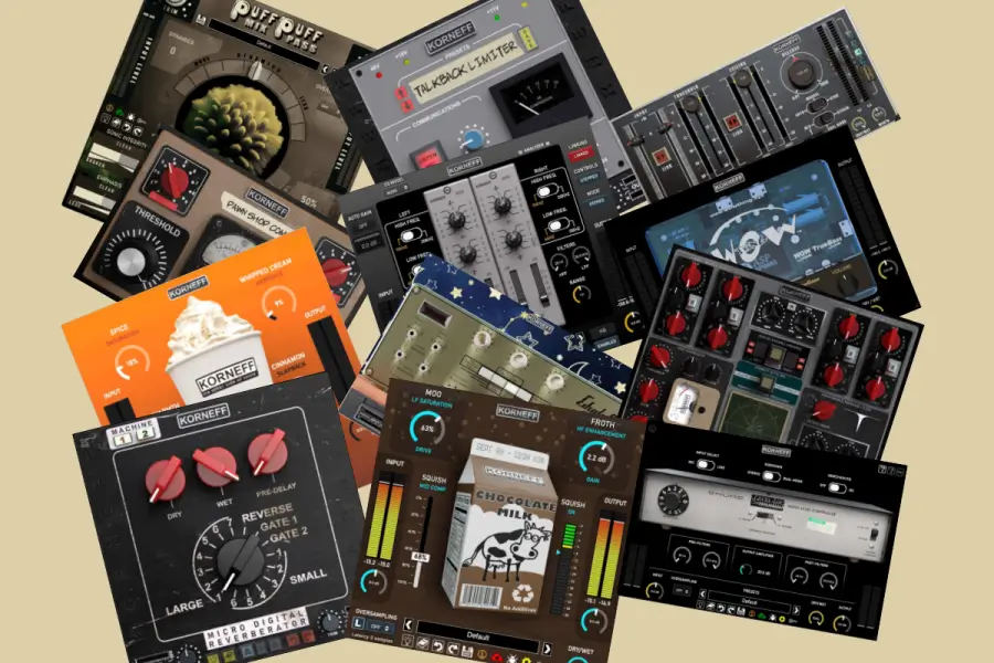 效果器合集-Korneff Audio Plugin Bundle-Mac 2026.2