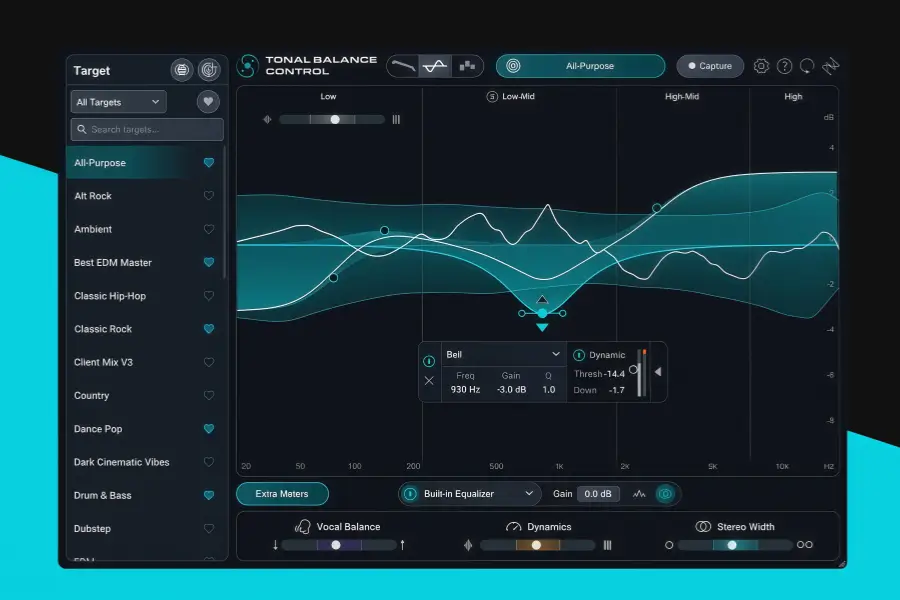 混音参考母带插件-iZotope Tonal Balance Control 3-Win 3.0.0