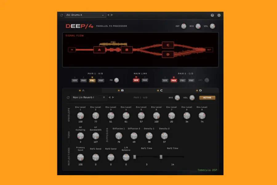 综合效果器-Temecula DSP DEEP4-Win 0.5.7