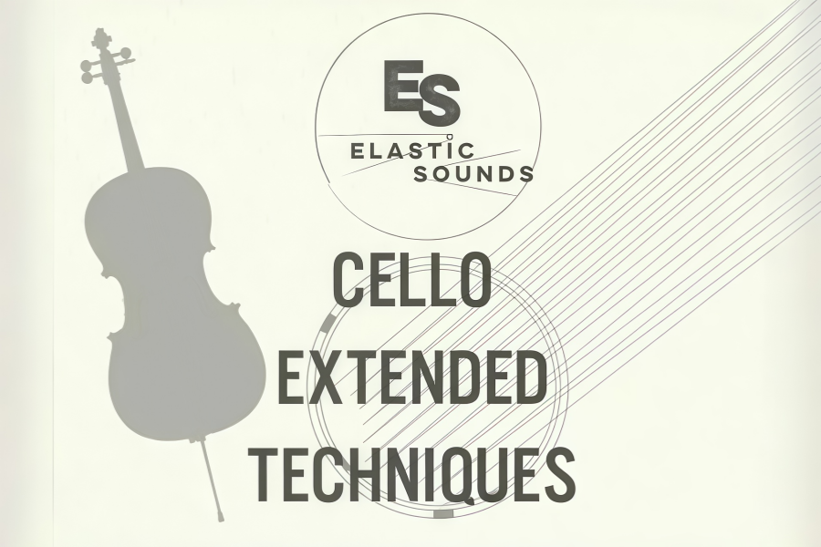 现代大提琴-Elastic Sounds Cello Extended Techniques KONTAKT 1.1