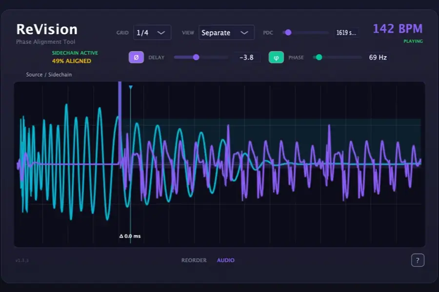 底鼓贝斯相位矫正-ReOrder Audio ReVision-Win 1.3.8