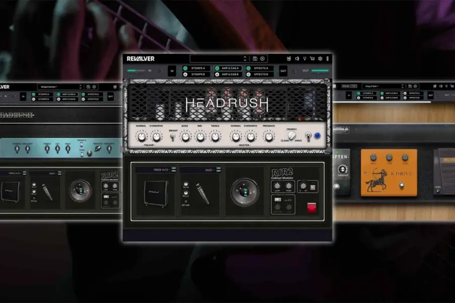 吉他贝斯音色克隆效果器-HeadRush Revalver Suite-Win 5.1.2
