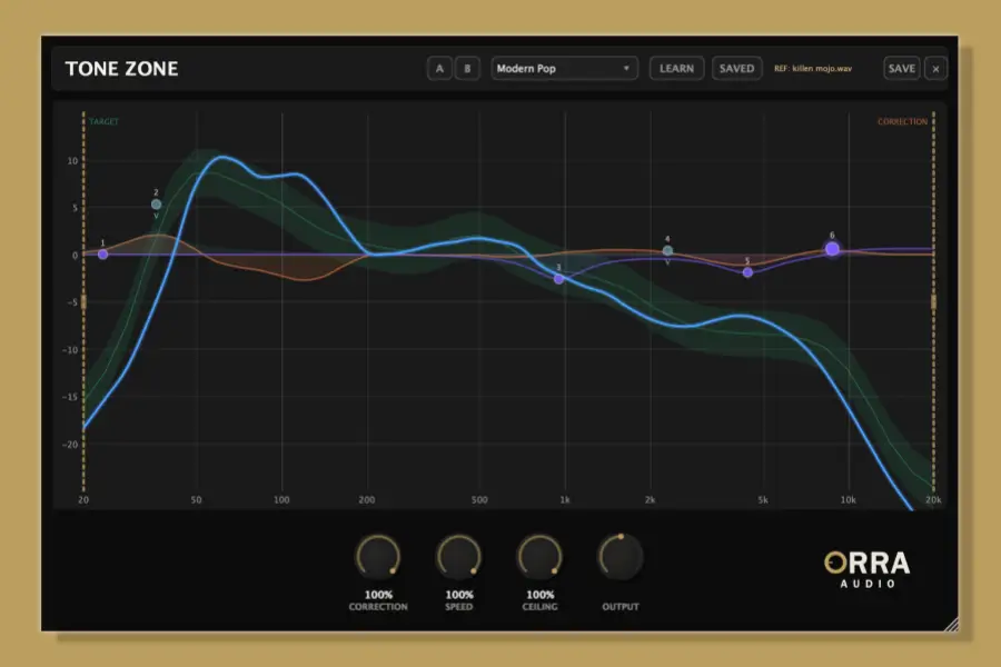 自动音色平衡校正-Orra Audio Orra Tone Zone-Win 1.1.31
