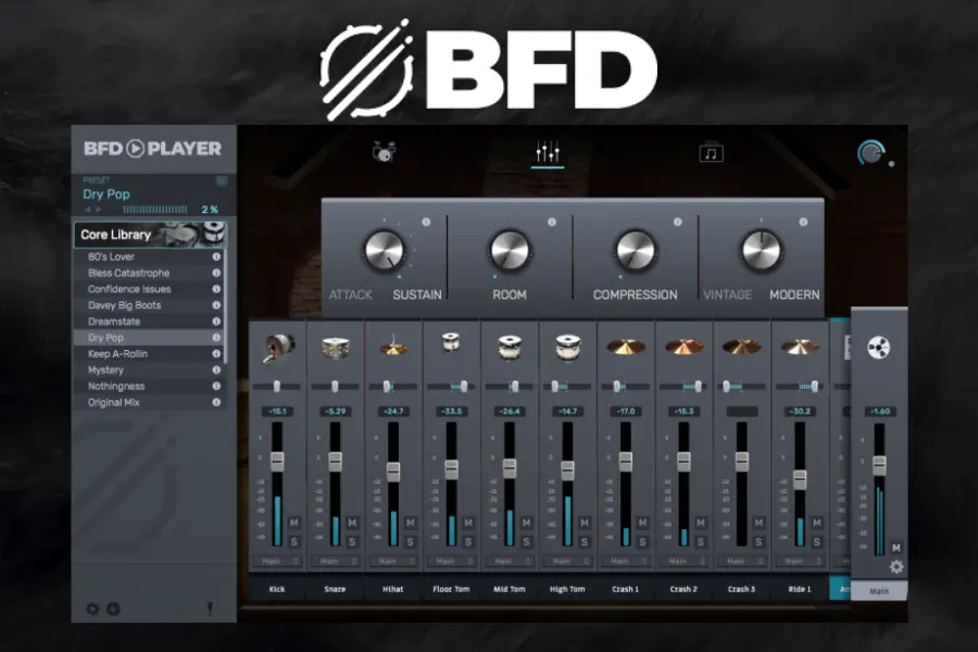 雷霆巨鼓播放器-BFD Drums BFD Player-Win 1.2.3.1