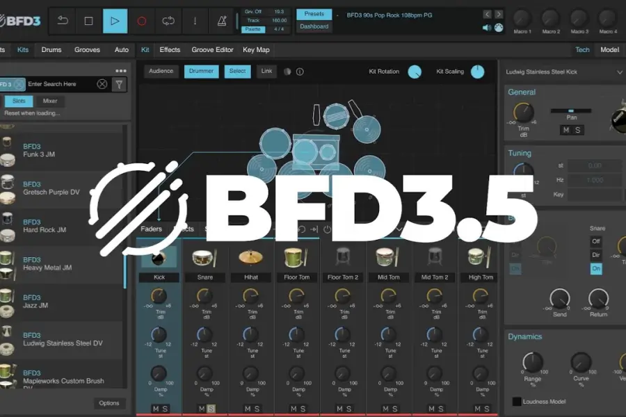 雷霆巨鼓-BFD Drums BFD 3.5-Win 3.5.0.49