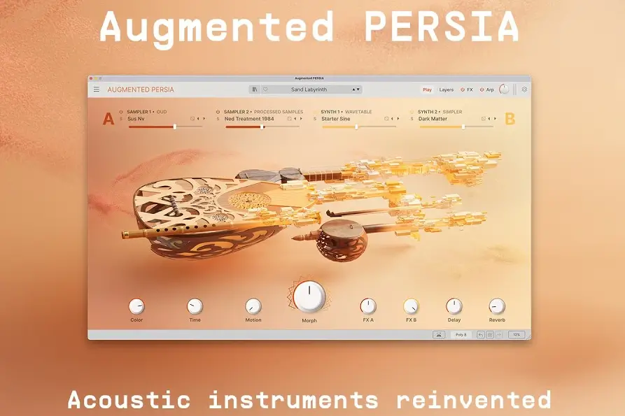 波斯中东音源-Arturia Augmented PERSIA-Mac 1.0.0