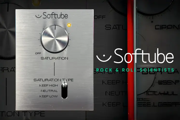 模拟饱和插件-Softube Saturation Knob-Win 2.5.9
