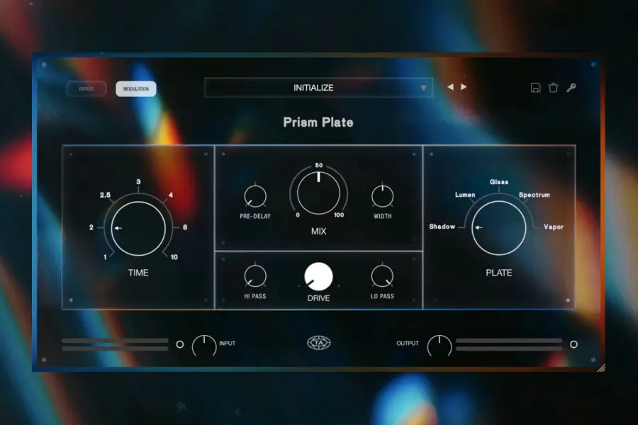 板式混响-Teletone Audio Prism Plate 1.0.3