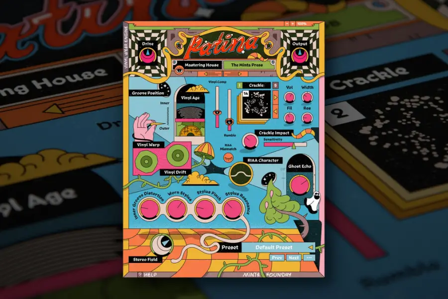 黑胶复古唱片模拟-Minta Foundry Patina