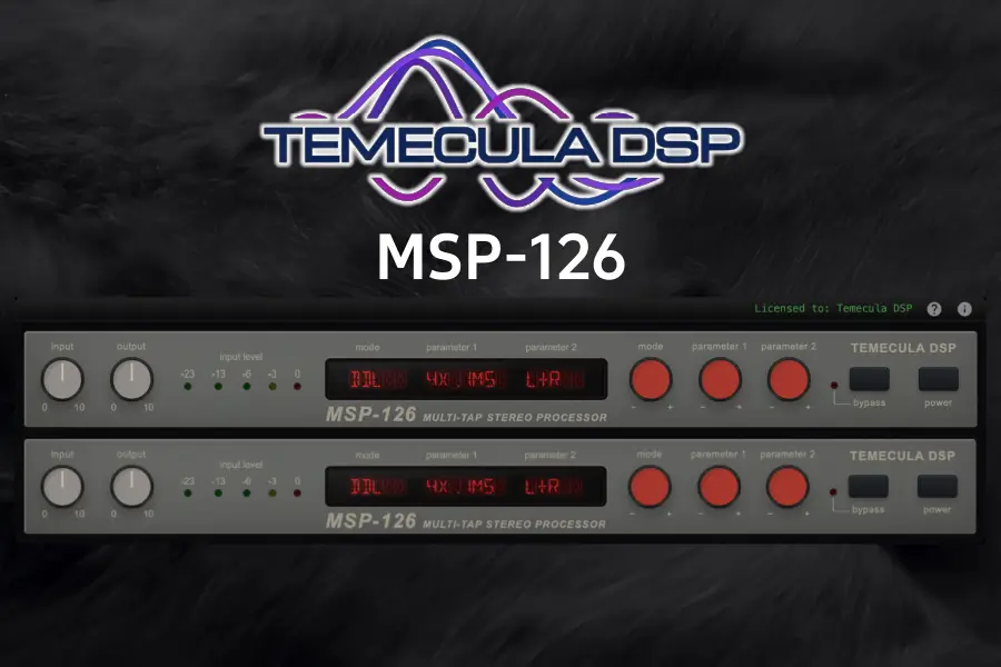 立体声空间宽度处理器-Temecula DSP MSP-126-Win 1.1.5