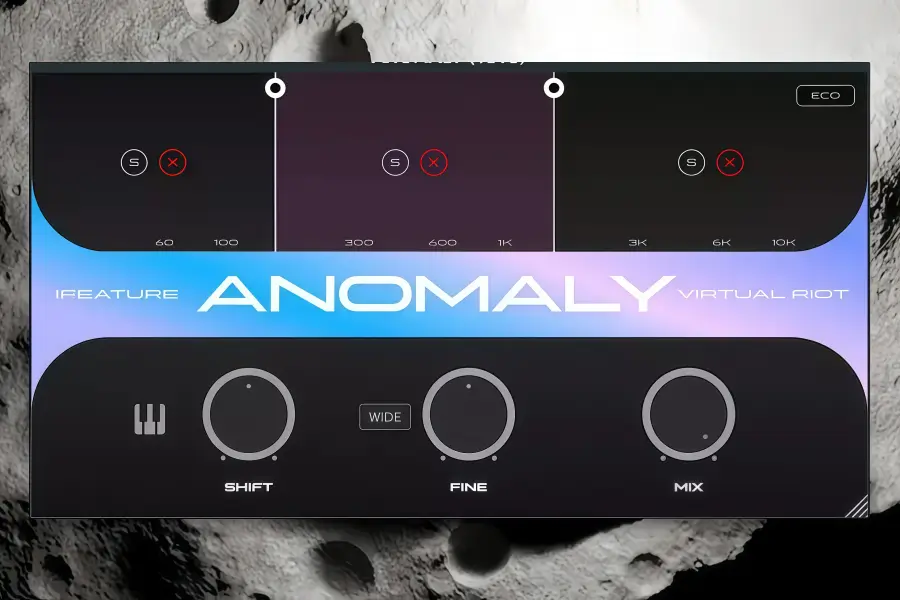 创意移频效果器-iFeature ANOMALY-Mac 1.0.0