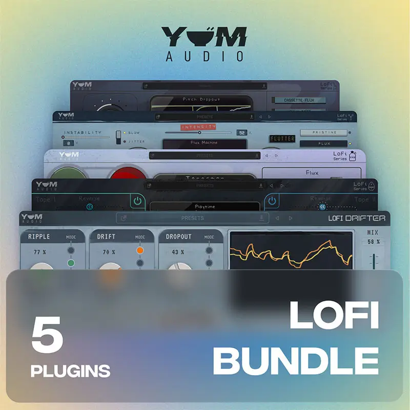 效果器合集-Yum Audio LoFi Bundle-Mac 2026.5