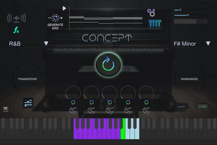 AI智能MIDI和弦生成-True Soul Vibes Concept-Win 2.6.2
