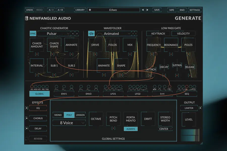 复音混沌合成器插件-Newfangled Audio Generate-Win1.7.4