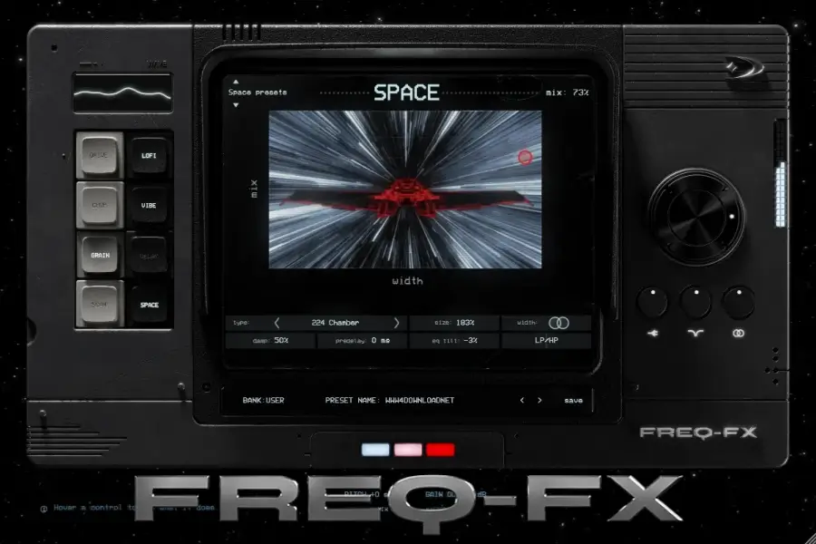现代化模块式多效果器-Dezert Audio FREQ-FX-Win 1.0.8