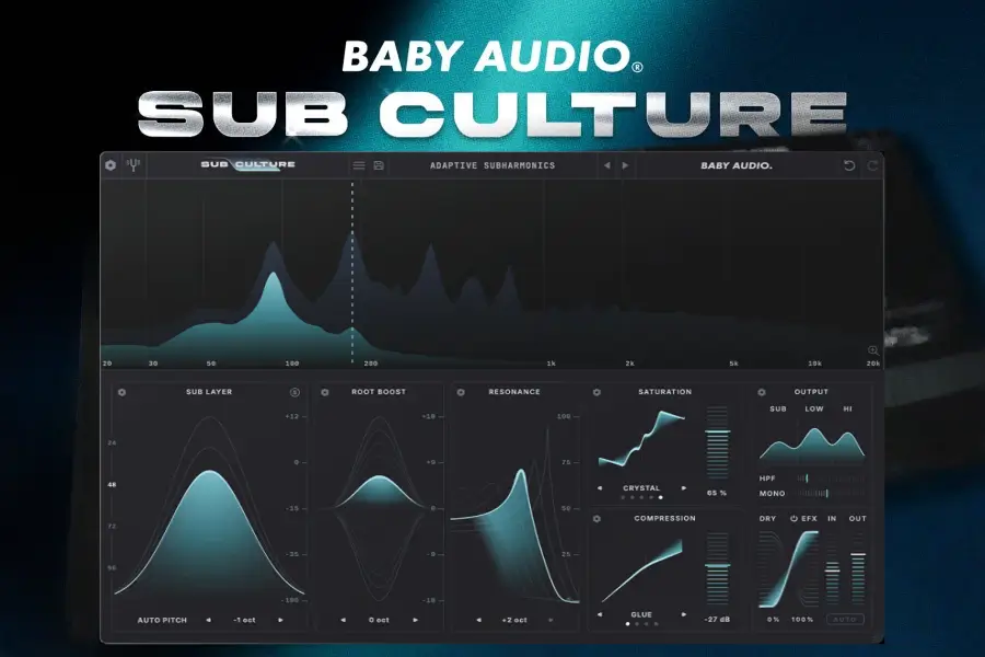 智能低频增强插件-Baby Audio SubCulture