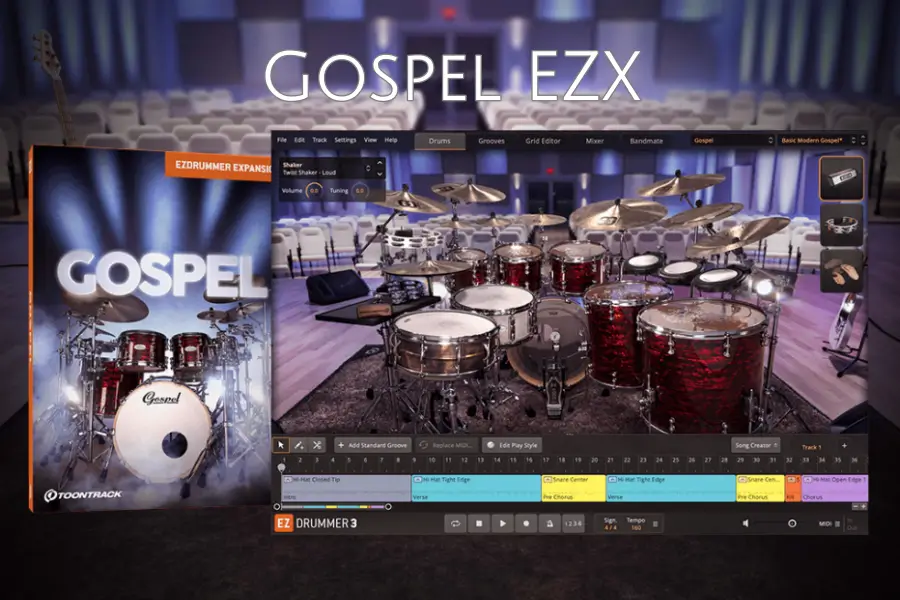 福音鼓-Toontrack Gospel EZX 1.0.1