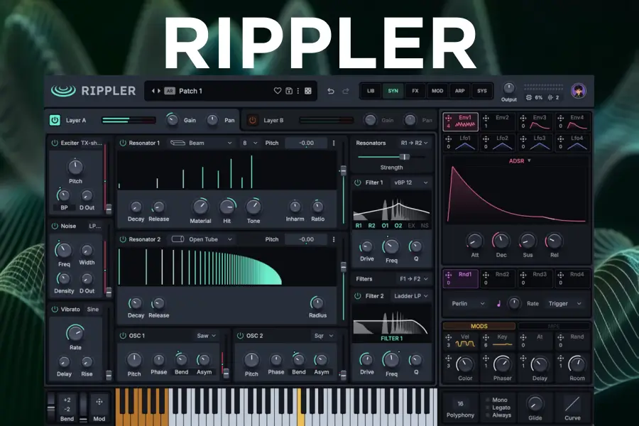 建模减法混合合成器-reFX Rippler-Win 1.0.39
