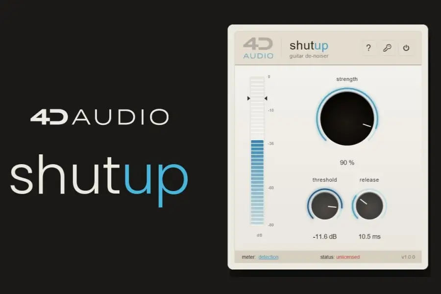 智能降噪门限器-4D Audio ShutUp-Win 1.0.0