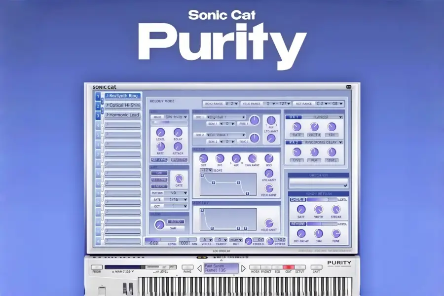 合成工作站音源-SonicCat Purity-Mac 1.4.6