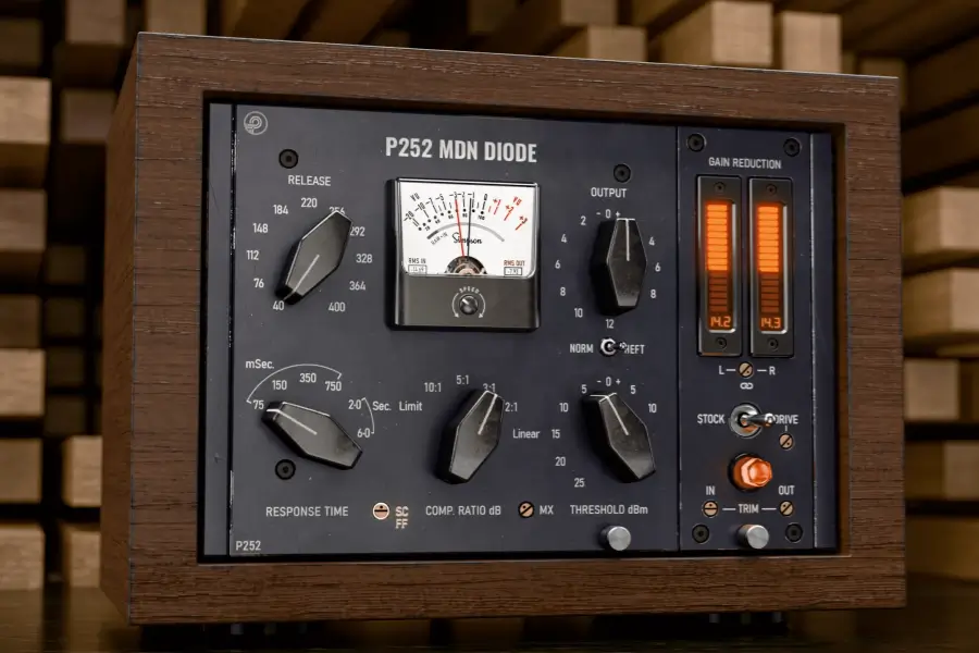 饱和动态处理插件-Pulsar Modular P252 MDN Diode-Mac 1.0.0