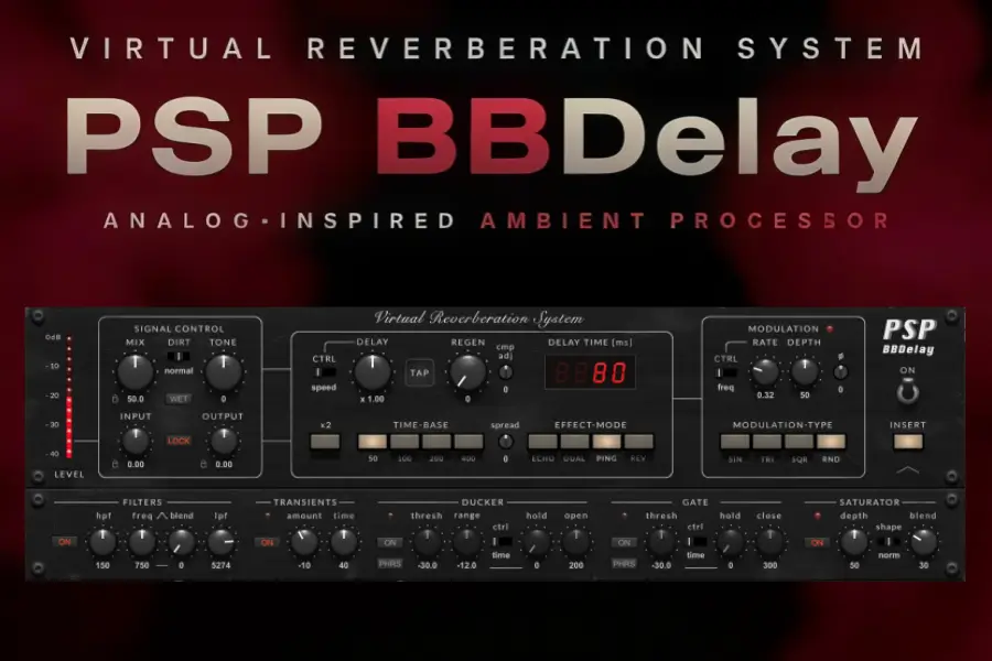 复古模拟延迟效果器-PSPaudioware PSP BBDelay-Win 1.0.1