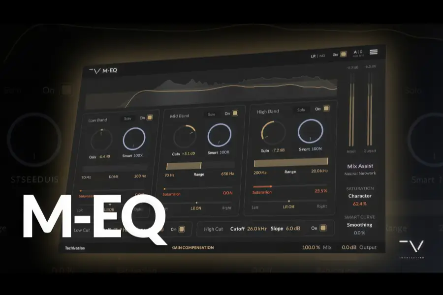 AI智能动态均衡器-Techivation M-EQ-Win 1.0.1独家直装版