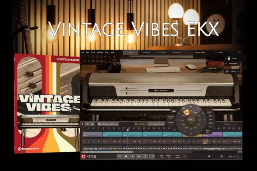 经典电钢琴-Toontrack Vintage Vibes EKX