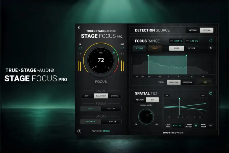智能频谱遮蔽效果器-True Stage Audio Stage Focus Pro-Mac 1.0.0