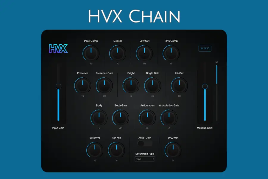 人声效果器-Cr8ive Audio HVX Chain-Mac 1.0.0