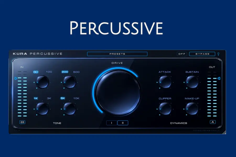 打击乐鼓混音插件-Kura Plugins Percussive-Mac 1.0.4