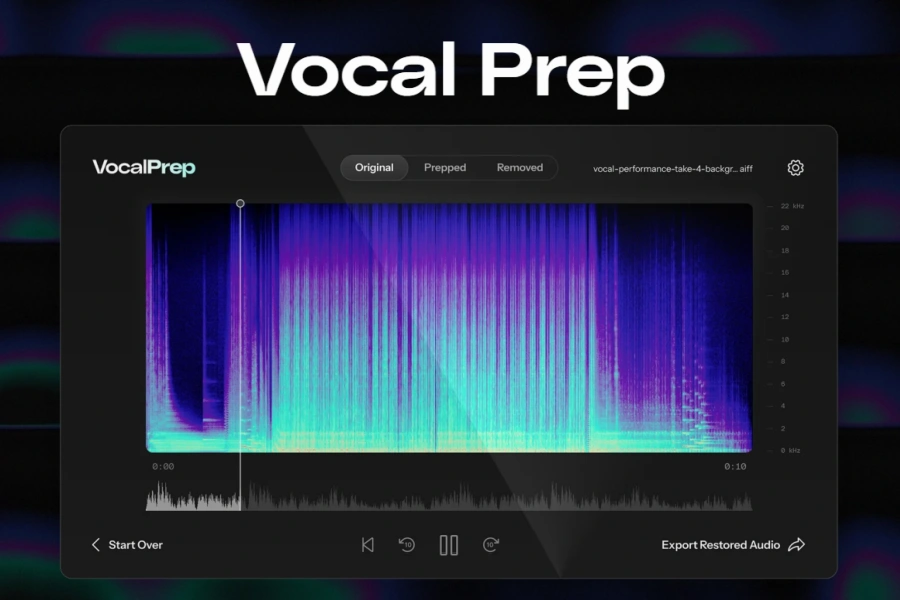 人声降噪修复预处理工具-Antares Vocal Prep-Mac