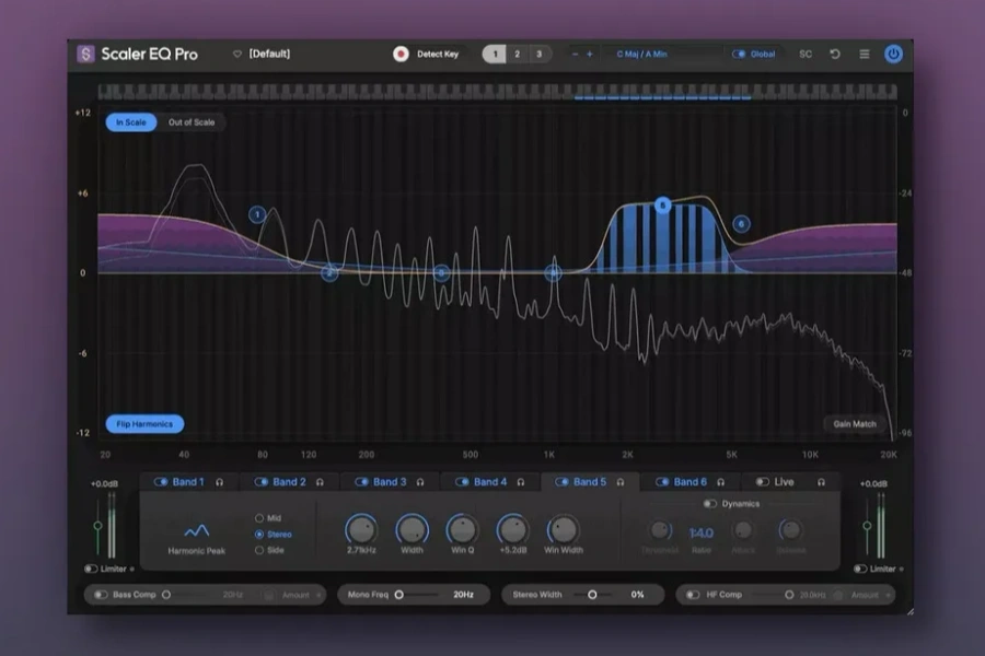 动态调性均衡器-Scaler Music Scaler EQ Pro